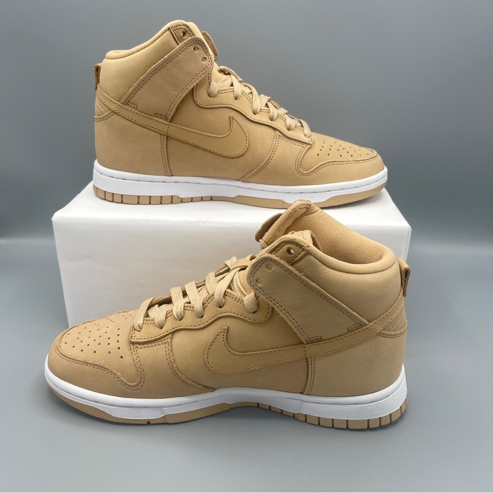 Nike Women's Dunk High PRM MF 'Vanchetta Tan'/ Size 7 & 7.5 - Picture 3 of 15
